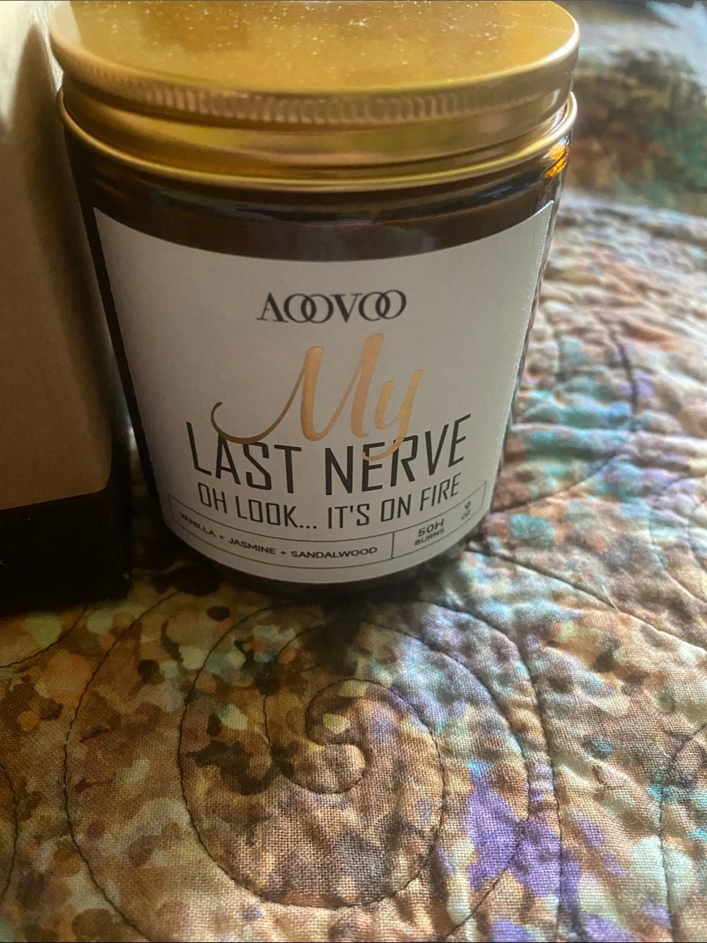 AOOVOO Scented Candle 